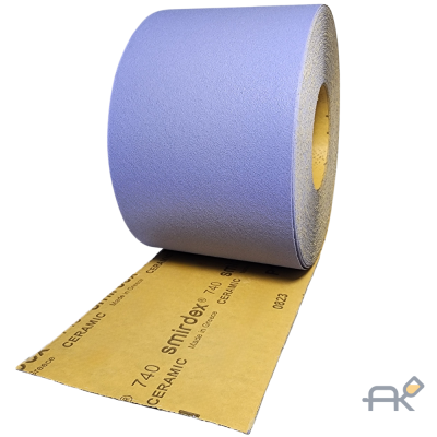 Наждачка рулон по сухому 740 SMIRDEX(116мм*50 м) P 120